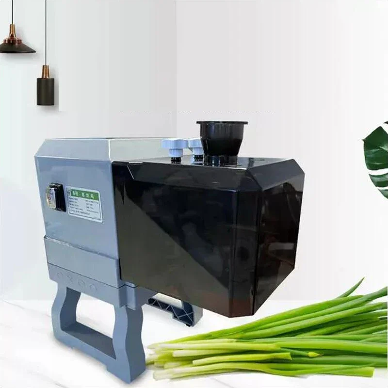 Electric Green Onions Shredding Cutting Machine Automatic Scallion Chili Cutter with For 1.5mm 1.8mm 2.3mm Blade