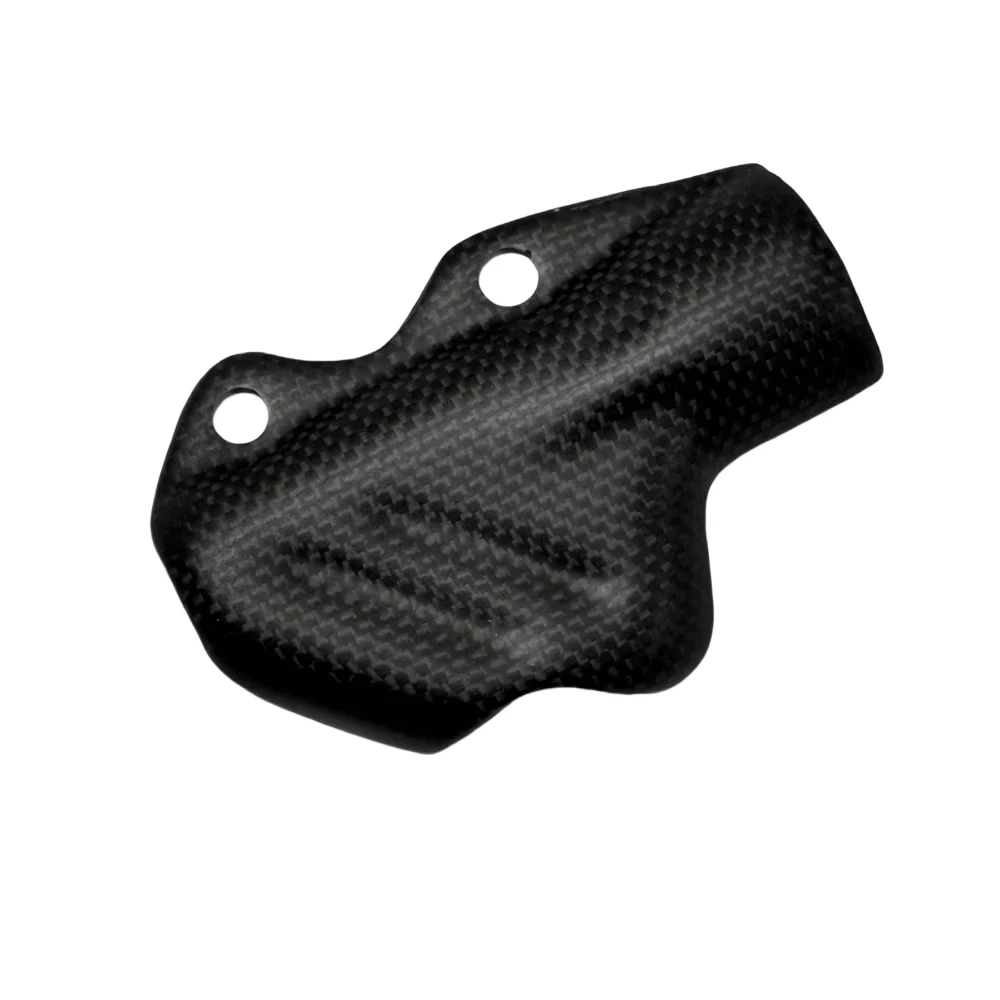 دراجة نارية ألياف الكربون الخلفية غطاء مضخة الفرامل غطاء للحماية ل Ducati Panigale V4 S R V2 899 959 1199 1299 Streetfighter V4/S #5