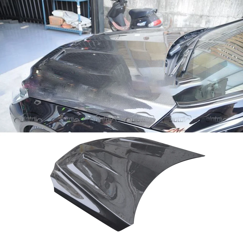 

For Car Parts Carbon Front Air Vent Engine Hood Bonnet Cover For Mercedes Benz E Class W207 E300 E350 E63 Coupe