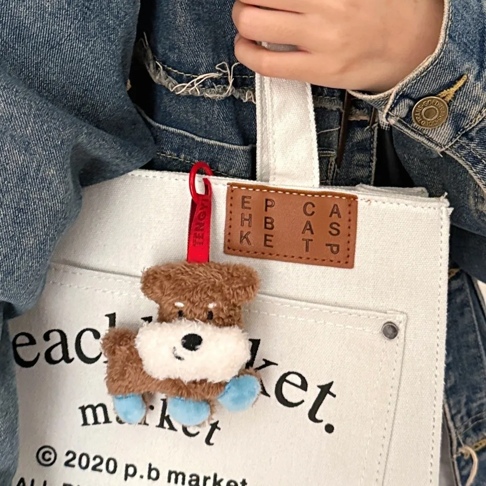 Creative Cartoon Dog Pendant Mini Dog Character Backpack Hanging Decoration Cute Puppy Pendant Gift Accessories