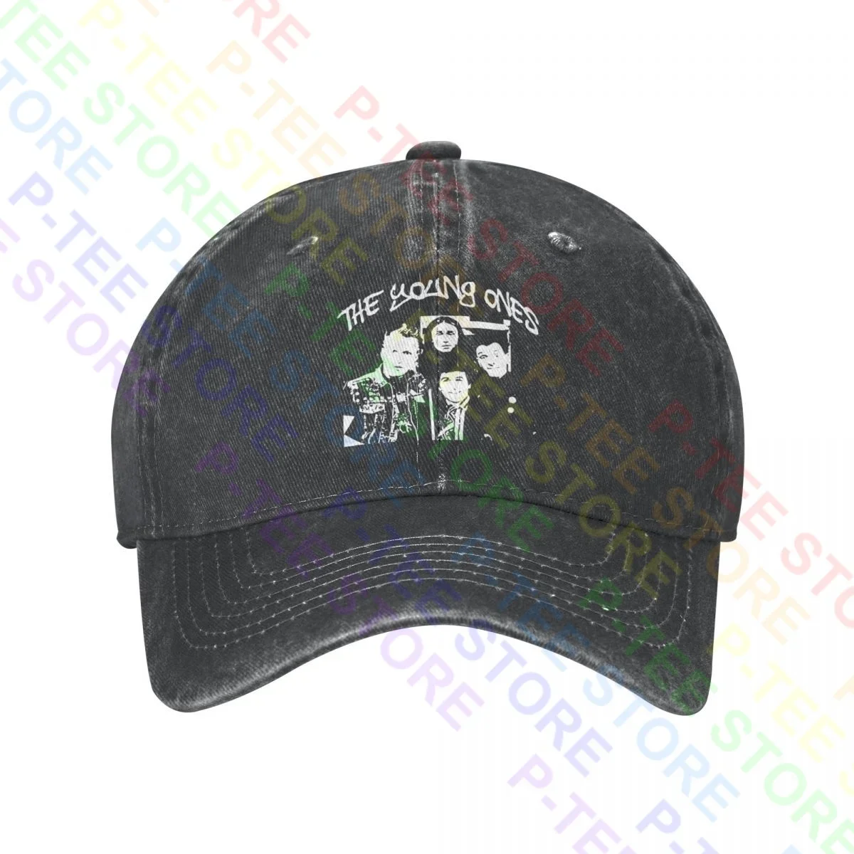 The Young Ones Rik,Vivian,Vyvyan,Neil Washed Denim Baseball Cap Trucker Hats Best Adjustable