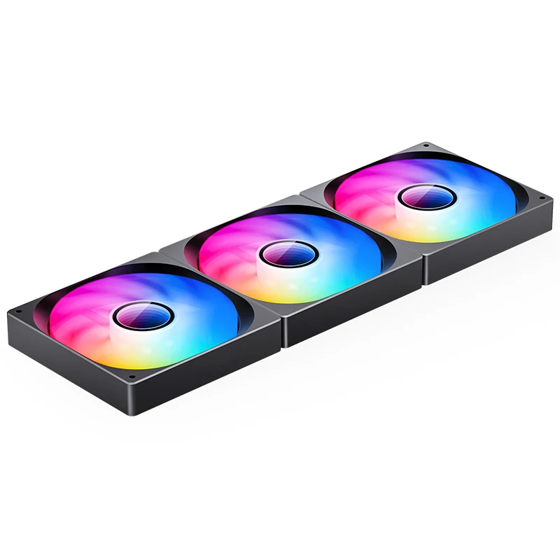 JONSBO ZW-140 Computer Case Fan 140mm 4PIN PWM 5V ARGB ZW-140BR CPU Cooling Fan Forward/Reverse Fan Kits