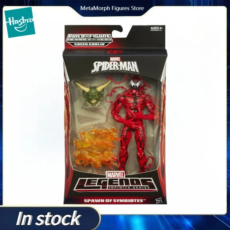 

Original Hasbro MARVEL LEGENDS INFINITE SERIES SPIDER-MAN SPAWN OF SYMBIOTES Anime Figure Toy Collection Model