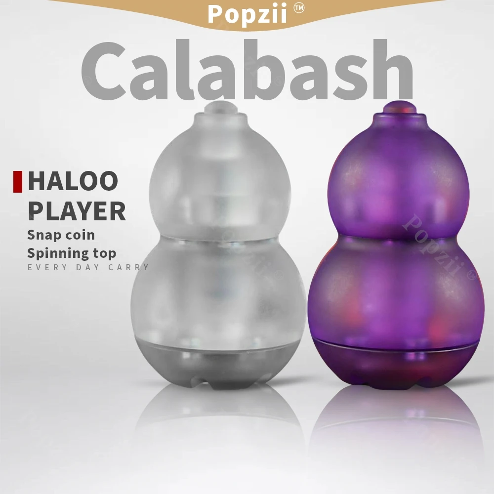 HALOO PLAYER Calabash EDC Snap coin Fidgeting toys Fidget Spinner Fingertip Gyro Office Stress Relief Gadgets Anxiety Toys