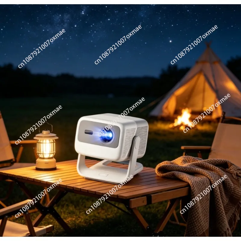 N1S Global Version Portable 4K Projector, Tri-Color Laser Home Theater Projector Supporting 150-inch Giant Screen