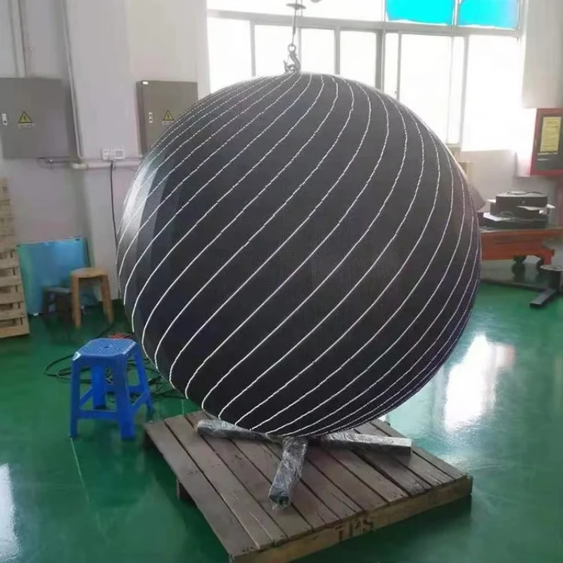 

Outdoor LED spherical screen special-shaped curved screen flexible ball