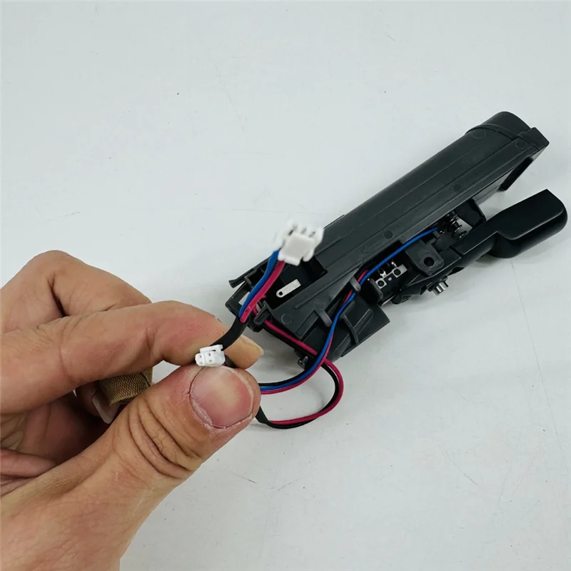 Conjunto de duto de ar com alça BAAM para Dreame R20 acessório de vácuo interruptor de botão de gatilho controlador de cabo de imprensa