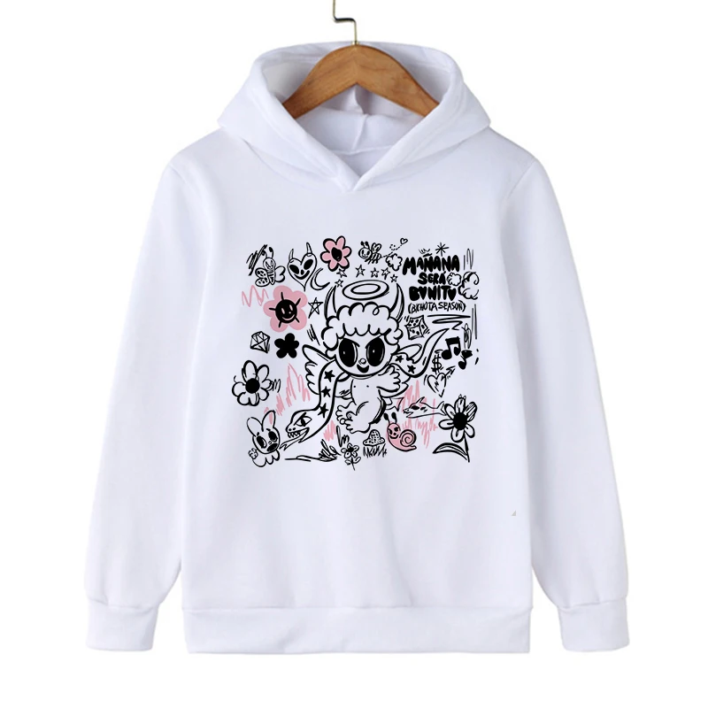 Kid Hoodies Manana Sera Bonito Karol G Bichot Children Sweatshirts Kids Clothes Hoodie Boys Girls Baby Sweet Tops Sweatshirt