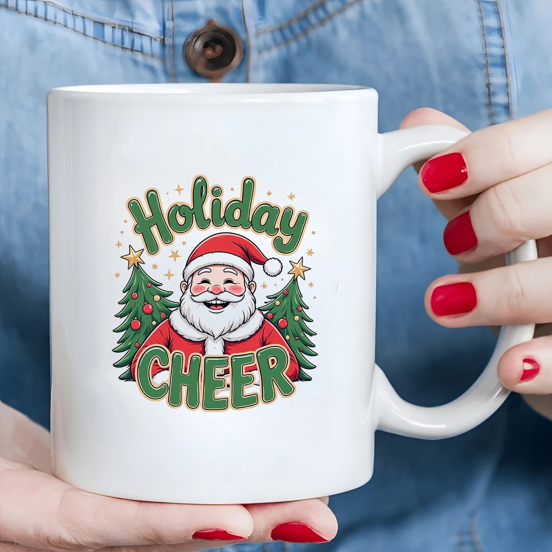 11オンスカップ 漫画クリスマステーマ 子供用ウォーターボトル 必須の家族オフィスホリデーギフトセット クリスマスギフト クリスマスデコ