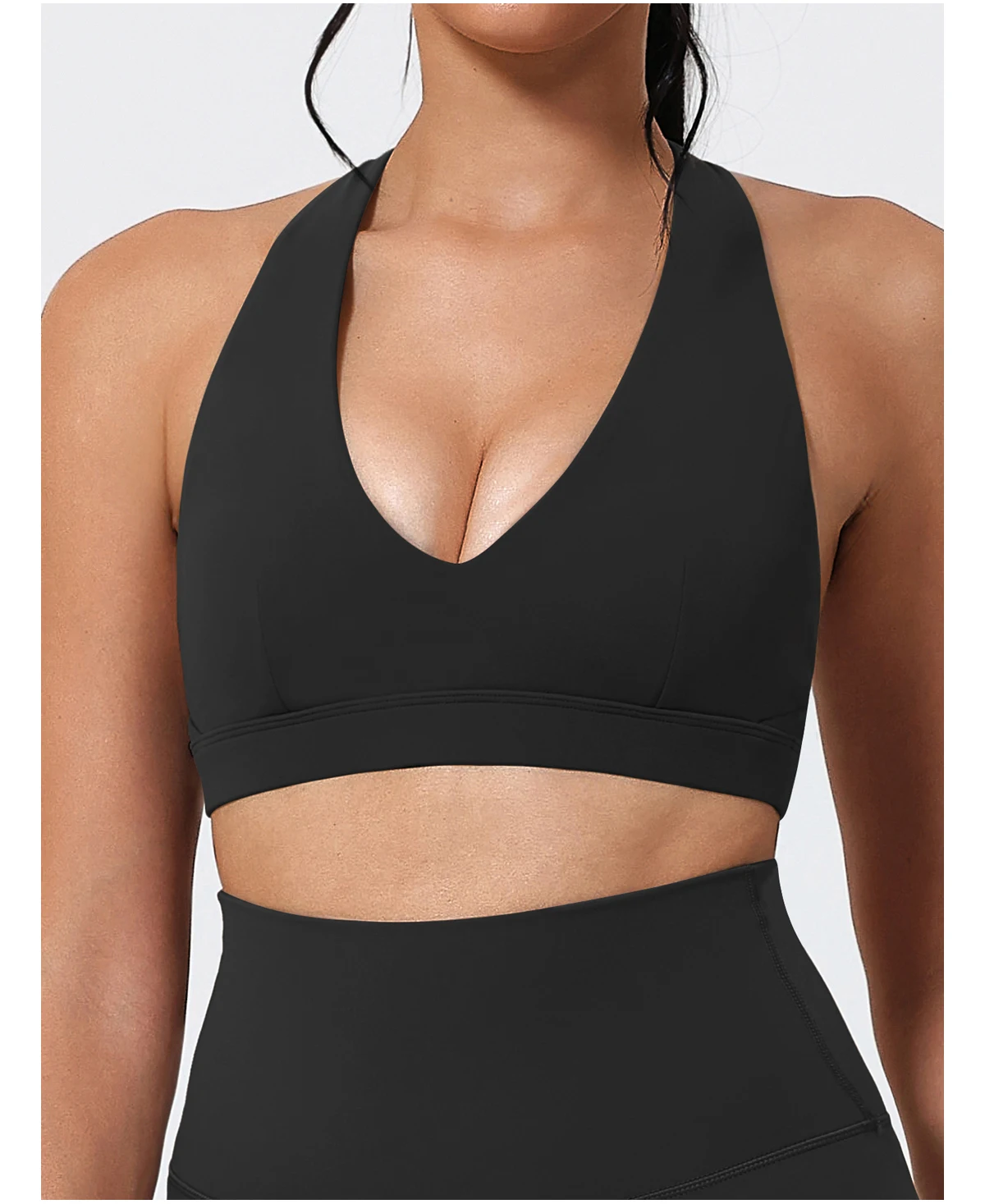 Hearuisavy Sommer-Sport-BH für Damen, Pilates, Yoga, Gymnastikunterwäsche, Laufen, stoßfest, atmungsaktiv, schnell trocknend, Fitness-Top für Mädchen – Detail 36