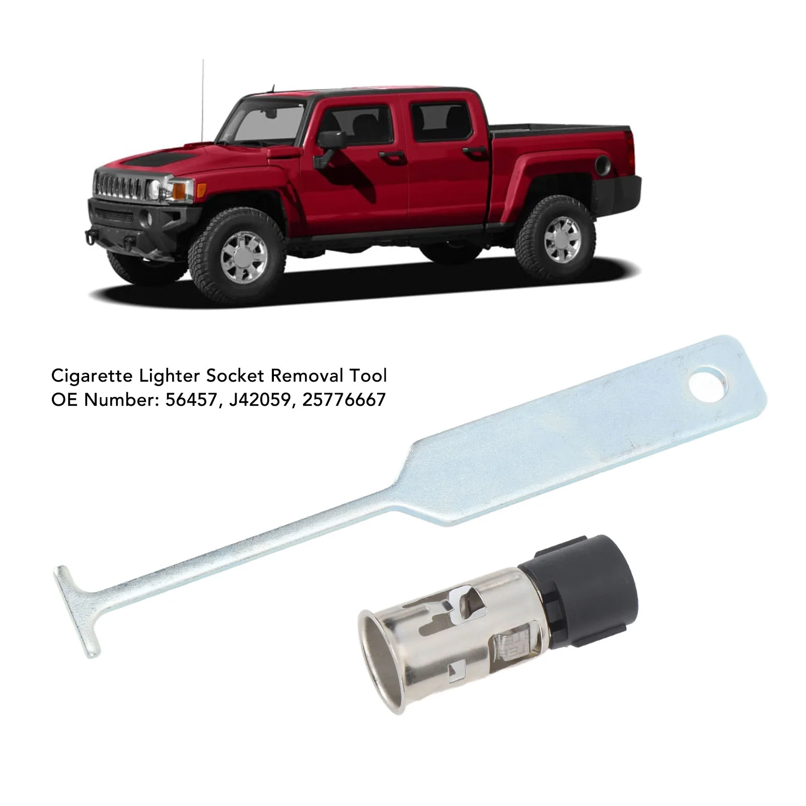 car cigarette lighter removal tool Lighter Socket Removal Tool 56457 Cigarette Lighter Base Disassembly Tool  Set Replacement for Chevy Avalanche C1500 C2500 C3500