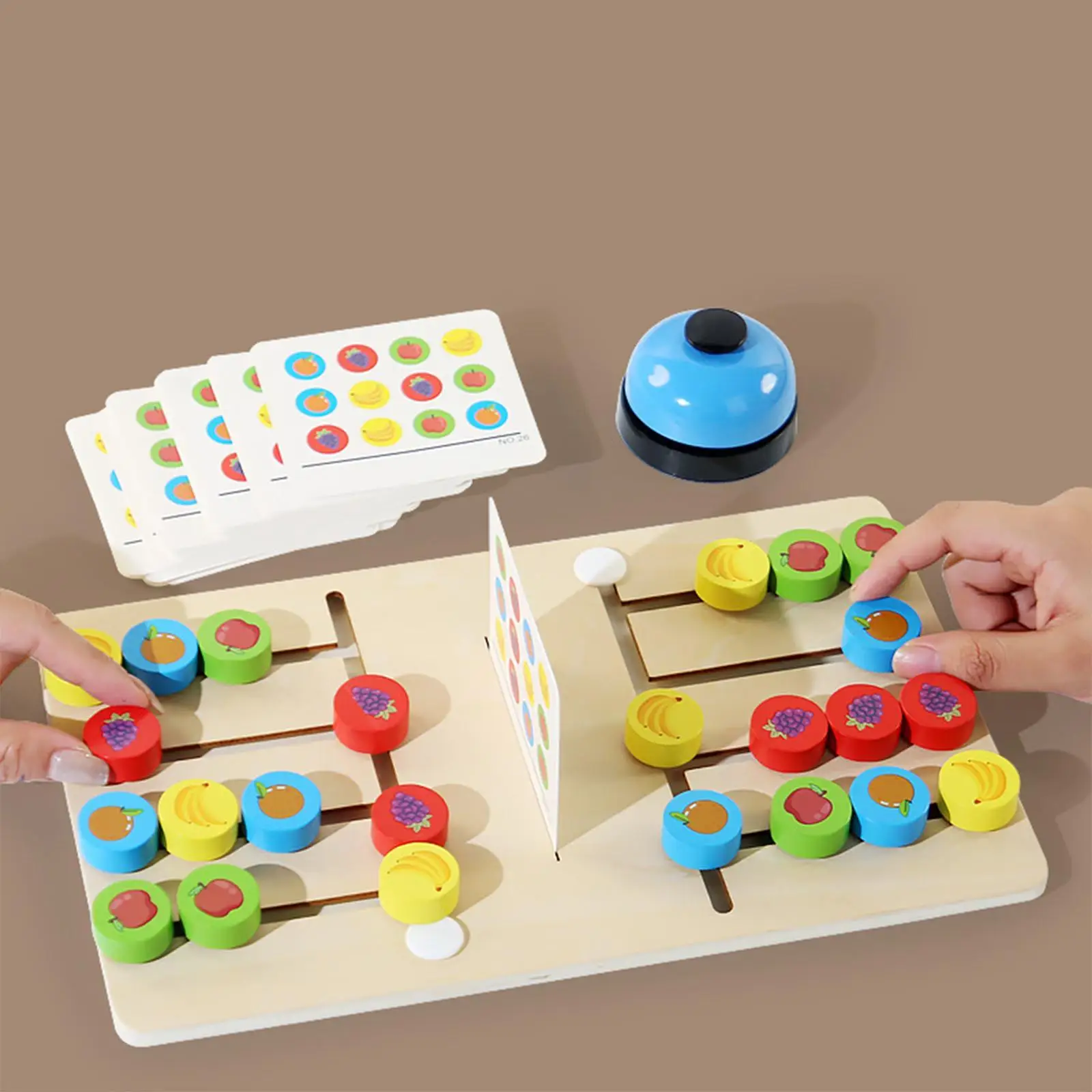 Color Matching Game Logical Game Two Player Early Education Preschool Road Trip Activity Montessori Preschool Learning Toys