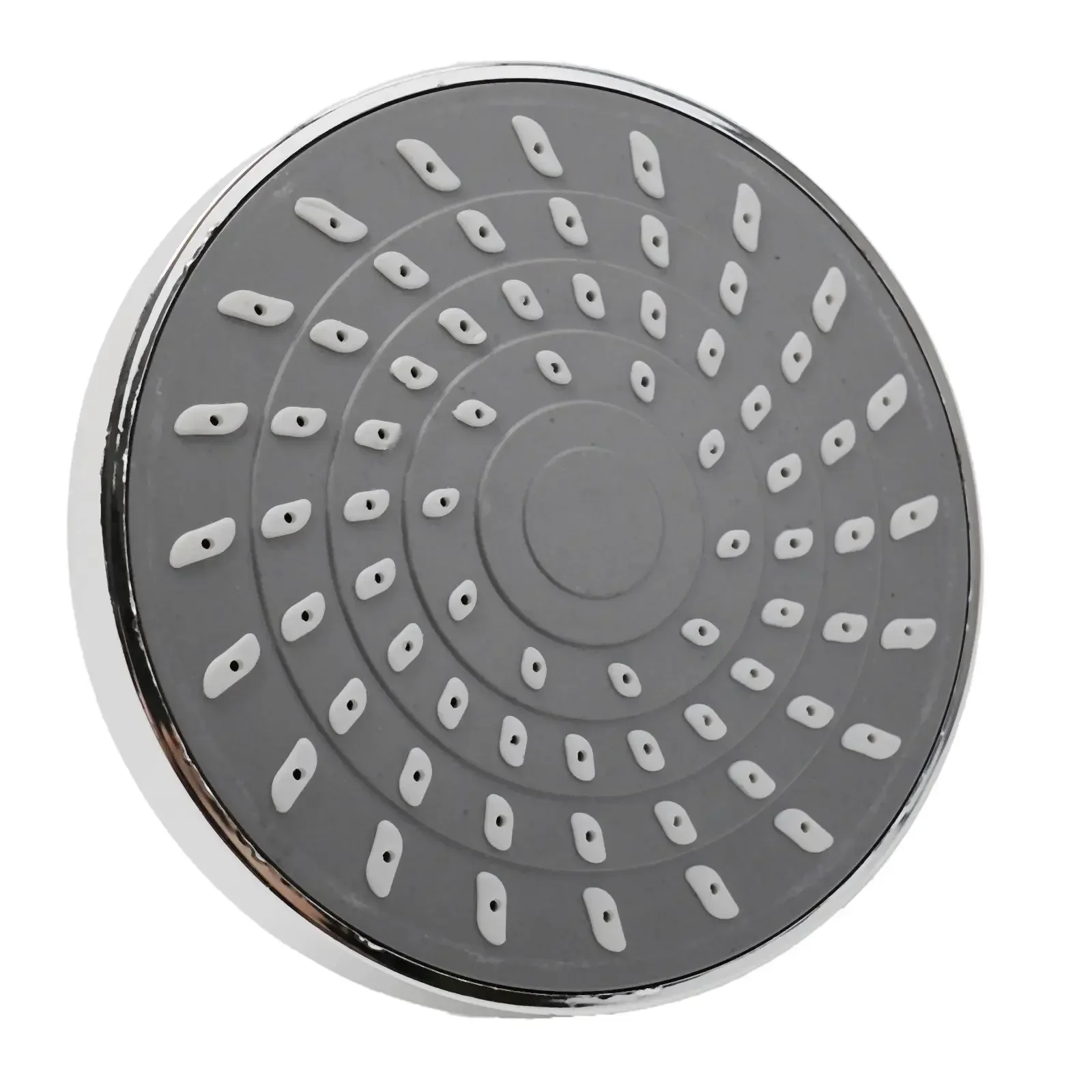 Fixtures Shower Head Flexibility High Pressure Removable Round Self-cleaning Nozzle Wall-Mounted With Ball Joint