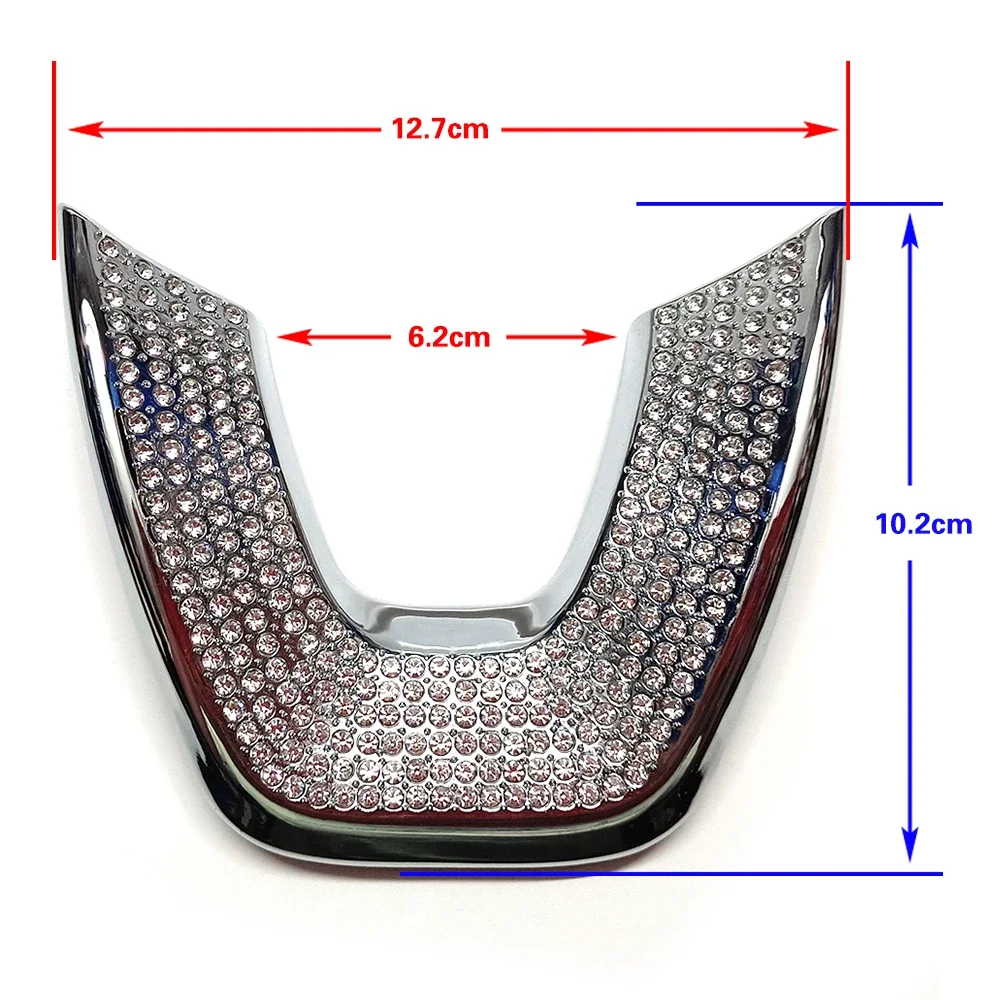 For Mercedes Benz A Class W177 2019-2022 A180 A200 A220 A250 A35 AMG Steering Wheel U Type Diamond Trim Crystal Sticker