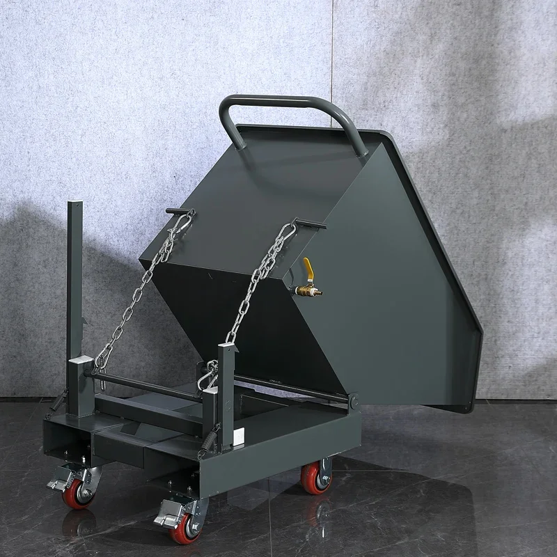 Filter numerical control machine tool ultra-thick heavy duty tipping bucket chip removal machine iron cutting waste cleaning