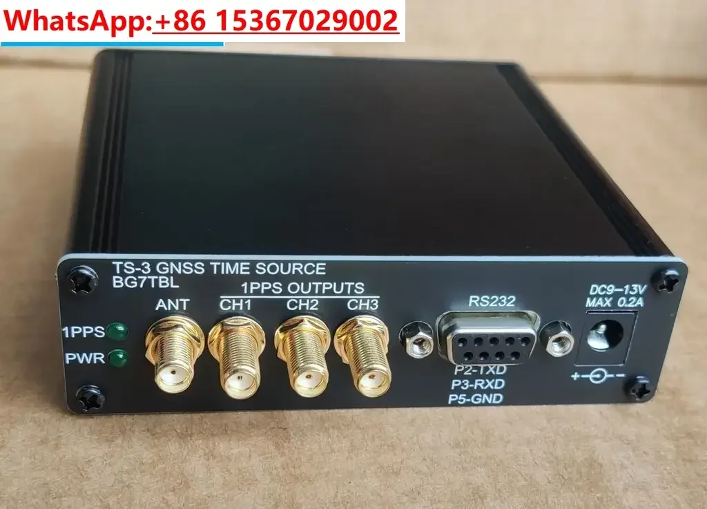 TS-3 time source, clock source, 1PPS source, LEA-M8T, GNSS, GPS, Beidou, second pulse, timing