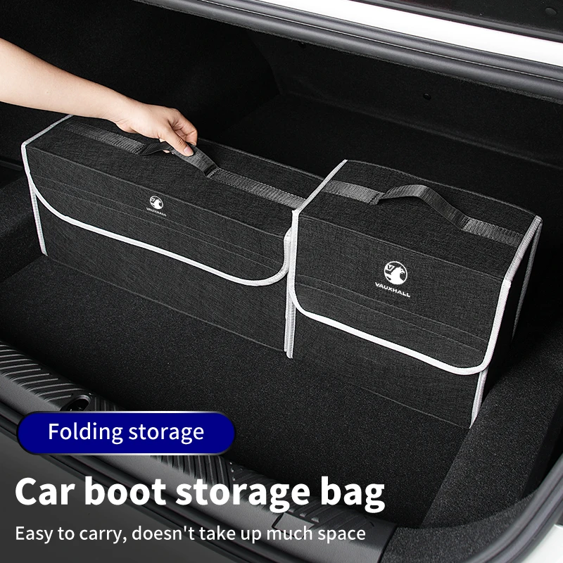 Car Trunk Storage Box Boot Anti-slip Sticky Auto Tool Organiser Tidying For Vauxhall VXR Astra Tigra Zafira Vectra Signum Corsa