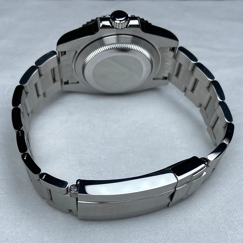40mm NH35 Uhrengehäuse 316 Edelstahl-Uhrenarmband Saphirglas für Seiko NH35 NH34 NH36 NH38 Miyota 8215 Uhrwerk 28,5mm Zifferblatt – Detail 11