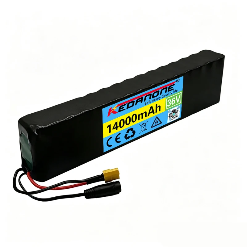 Batteria al Litio Originale 10S4P 36V 14Ah per Scooter Elettrico 18650 Batteria per Scooter Elettrico 750W-1000W con BMS
