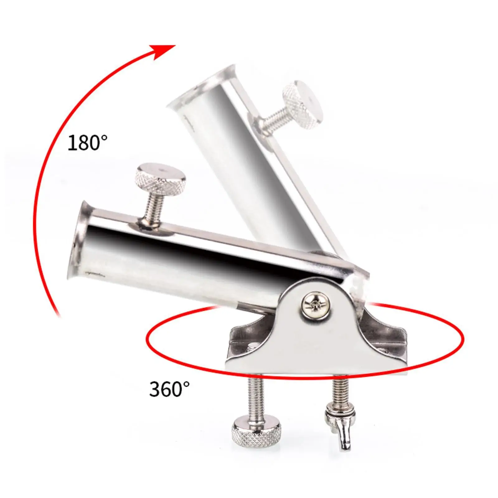 Adjustable Horizontal Vertical Rod Holder Bracket Stand for Fishing Kayak Canoe Boat Deck Accessories
