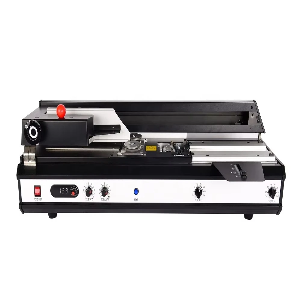 Fully Automatic A4 Size Desktop Wireless Hot Melt Glue Book Binding Machine EN-470A Model 110-220V 1-450 Sheets 250 Books/Hour