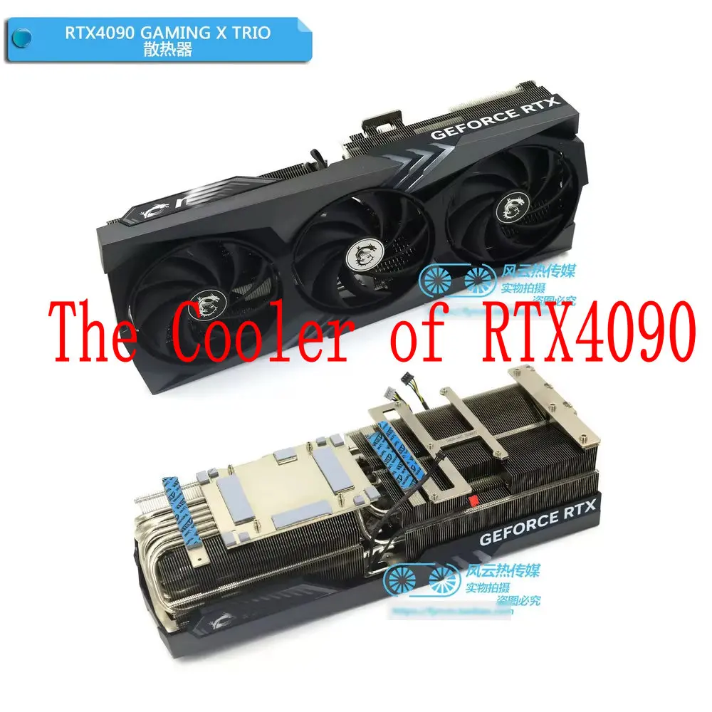 The New Original Radiator Cooler for MSI RTX4090 GAMING X TRIO Video Card