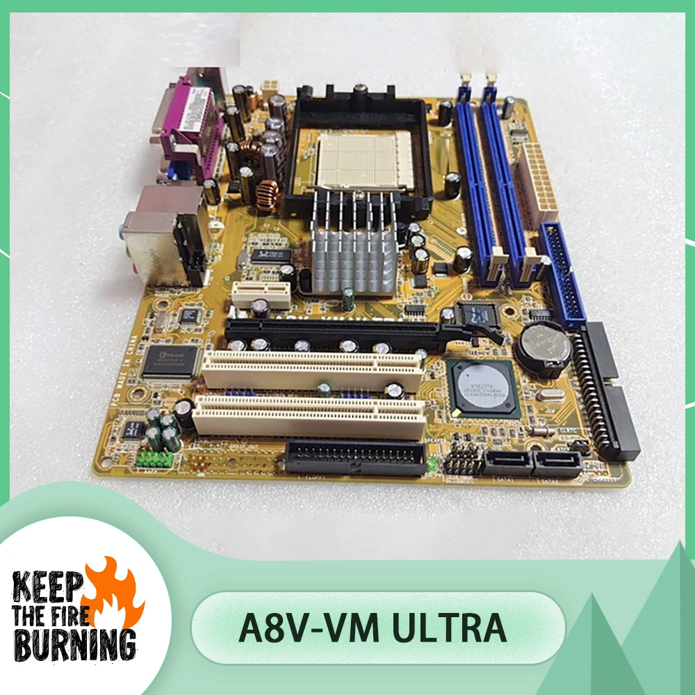 A8V-VM ULTRA Original Motherboard