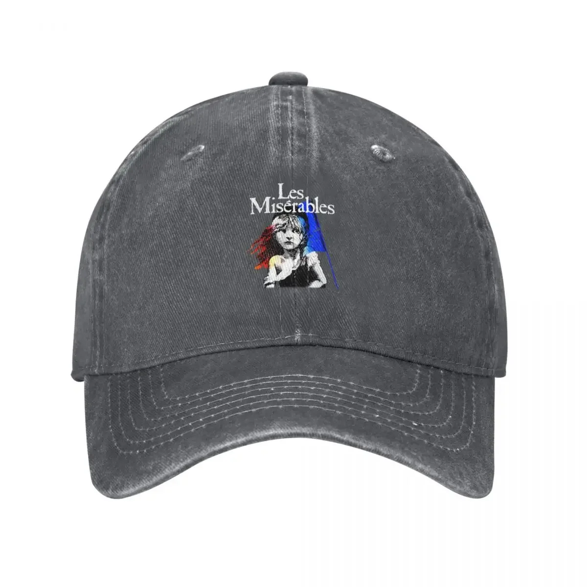 

Les Miserables ( Black ) Baseball Cap Sun Hat For Children Golf Trucker Hats For Men Women's