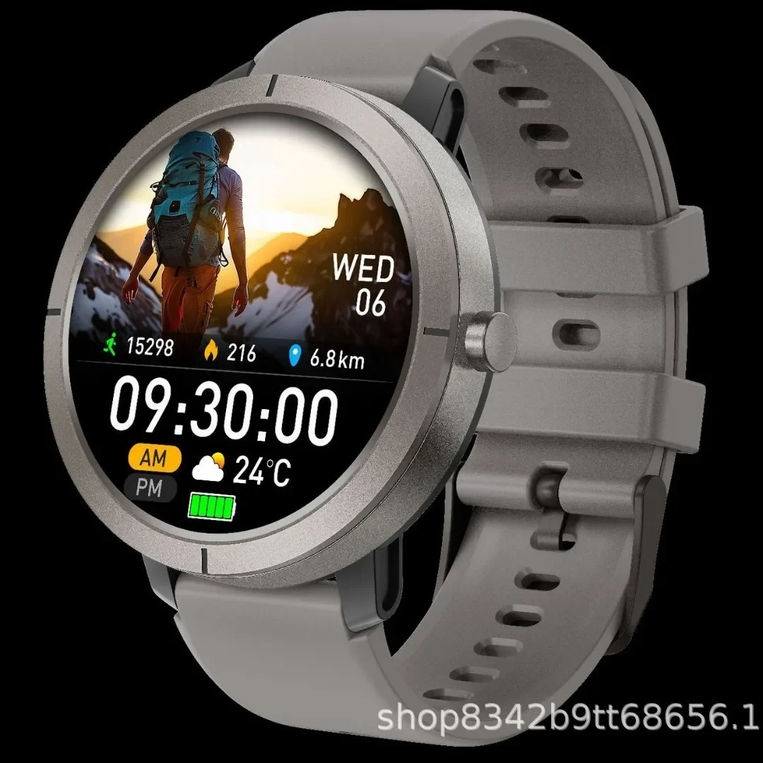 Reloj inteligente DM76 (explosivo transfronterizo) - 5.3 Bluetooth, detección de sangre O2/BP, 5 posiciones (Incl. GPS)