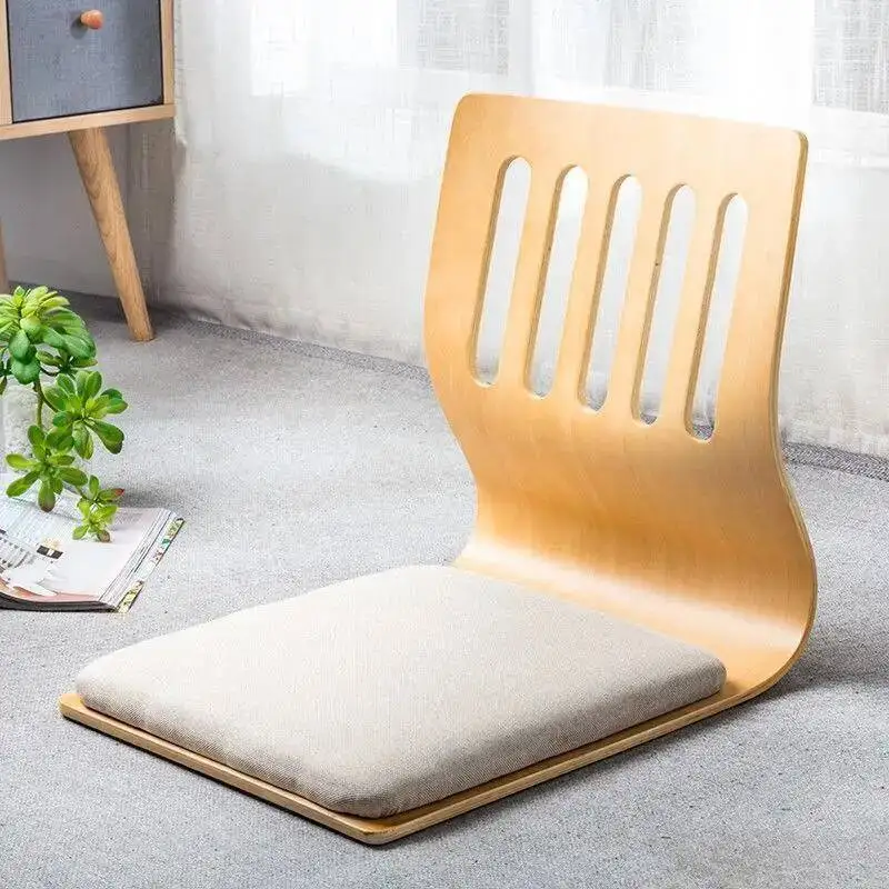 

Japanese Lazy Creative Tatami Chair Living Room Sofa Bedroom Balcony Floor Back-Up Chair Legless Chair Indoor Chair