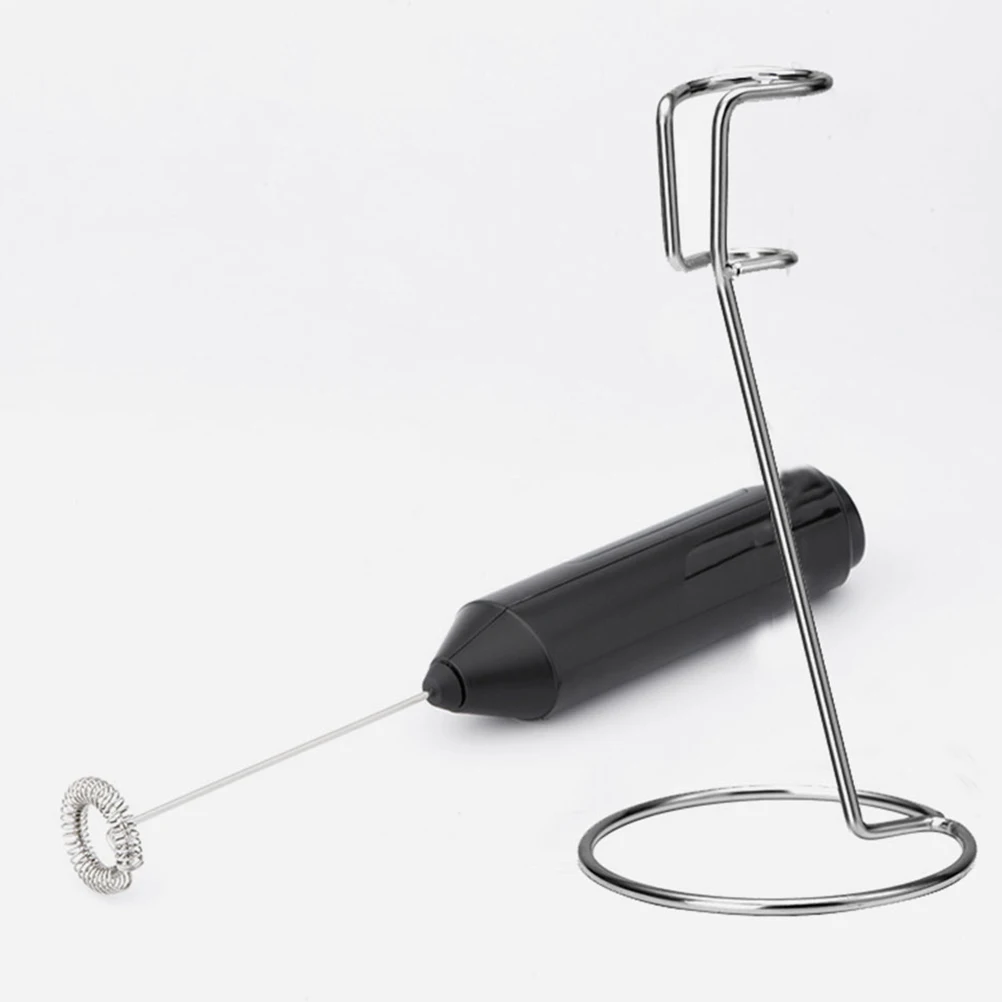 

3Pcs Silver Stainless Steel Egg Beater Rack Milk Frother St Kitchen Gadget Mixer Storage Bracket Practical Long Lasting