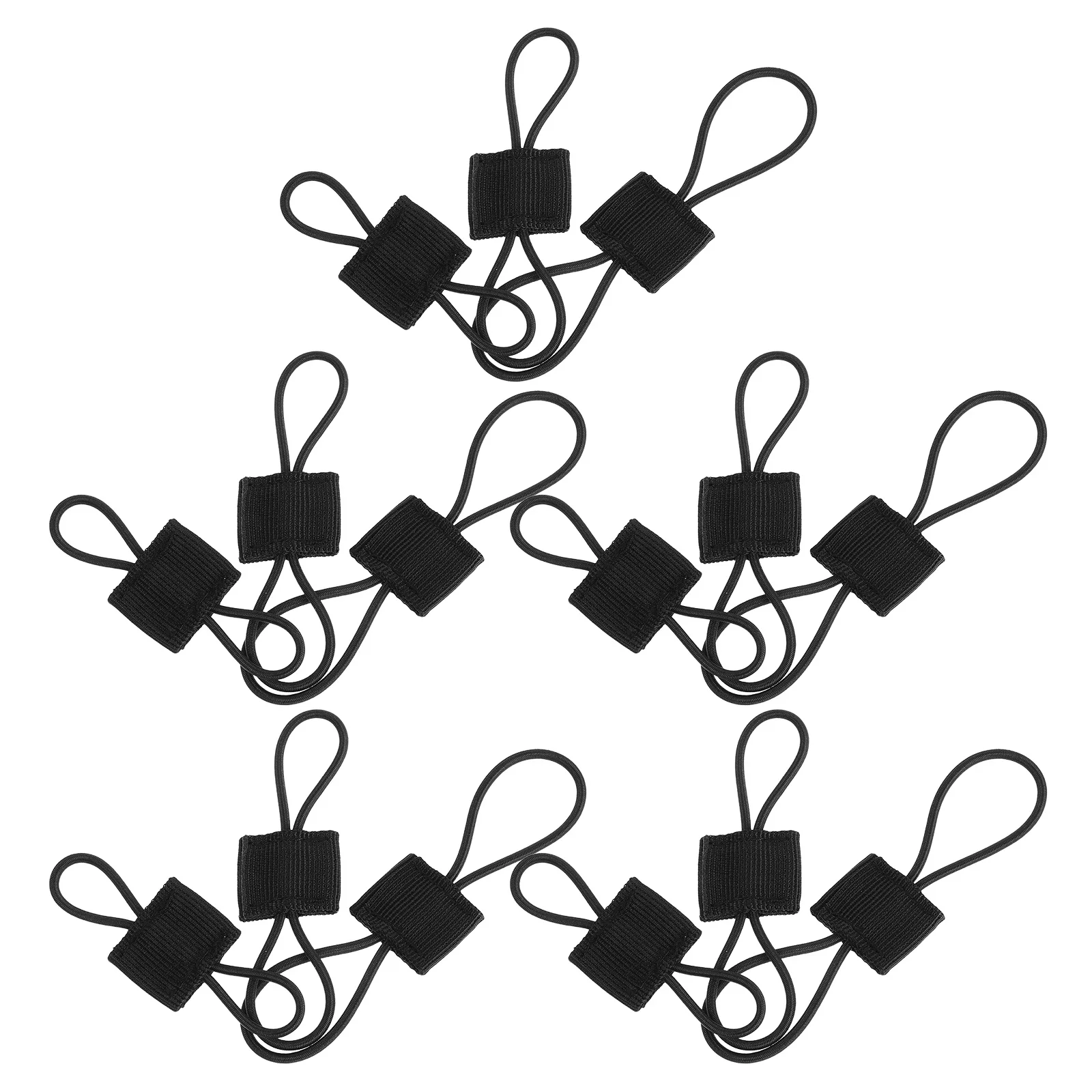 

15Pcs Tactical Webbing Organizer Elastic Straps Outdoor Backpack Attachment Ribbons Secure Gear Fixing Hiking Camping Survival