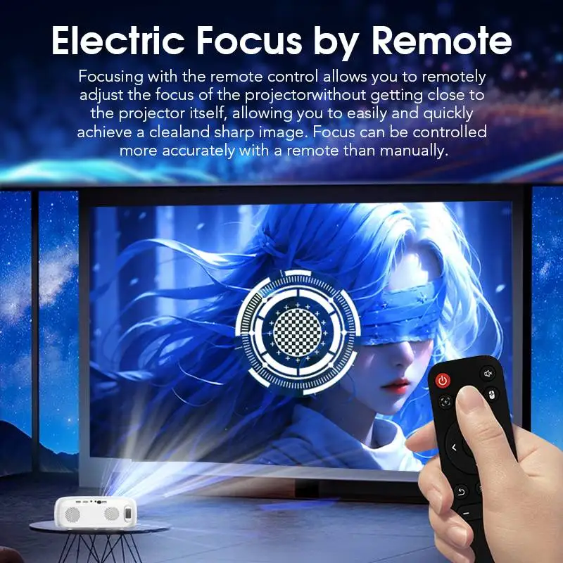HY800 Android 14 Smart Portable LCD Proyector Wifi Led Smart Home Theater Video Projector 4K Se560f476b0f14030a788bde091ada868n