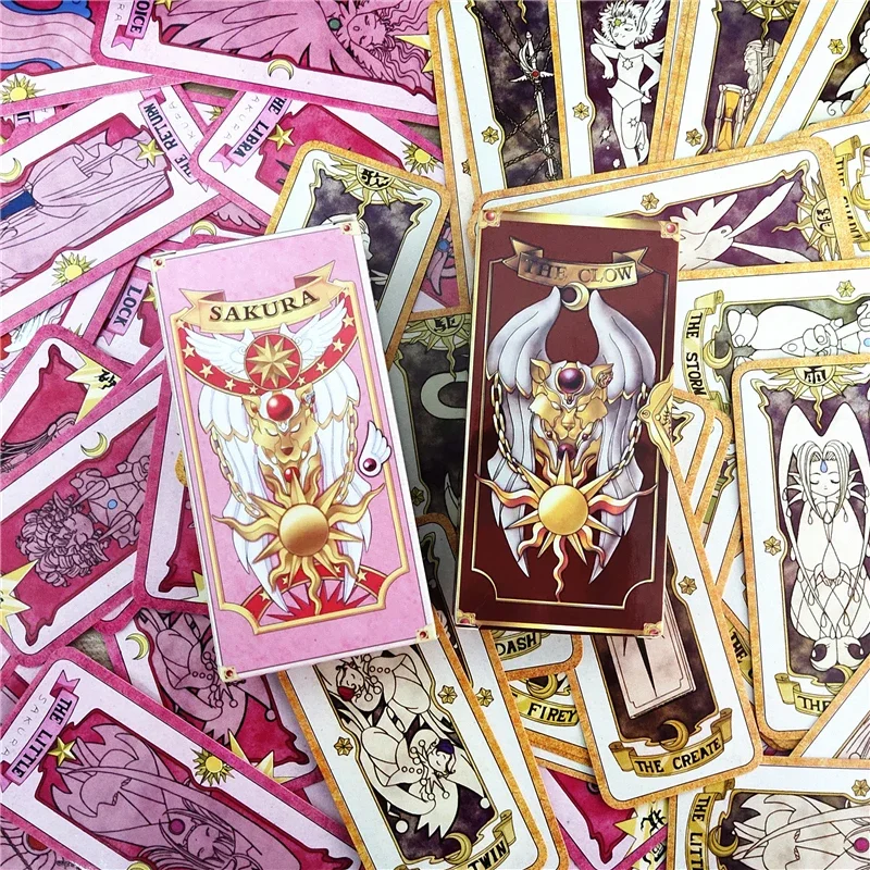 

1 set Anime Cardcaptor Sakura Clow Card cosplay prop KINOMOTO SAKURA Card captor Sakura Cards Tarot