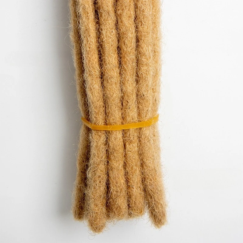 0.4 0.6 0.8cm #27 Color 100% Human Hair Dreadlock Extensions Loc Extensions Human Hair Permanent Loc Extensions Human Hair