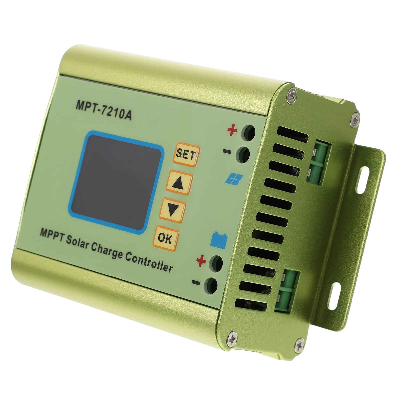 1Set Solar Charge Controller Mppt LCD Color Display Overload Cutoff Solar Panel Regulator High Efficiency