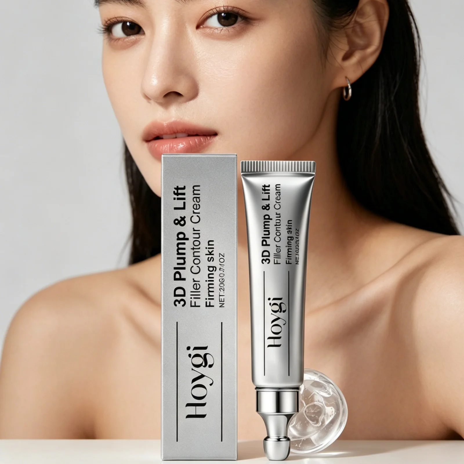Hoygi Anti Wrinkle Eye Cream Fade Fine Lines Deeply Moisturizing Relieve Dry Comfortable Relaxing Lightweight Firming Eye Cream