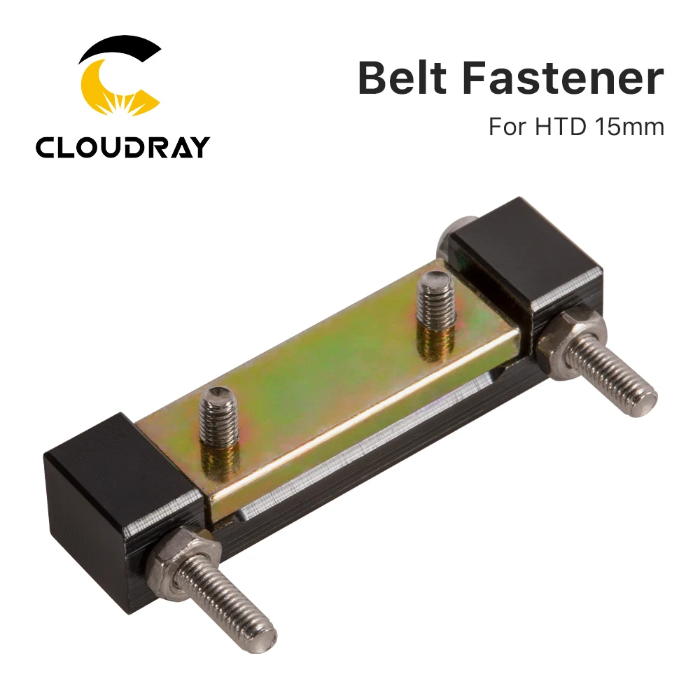 Imagem -04 - Fixador de Correia Cloudray Série e para Largura 15 mm Transmissão de Correia Dentada Aberta para Eixo x y Ferramentas de Hardware Peças de Máquinas