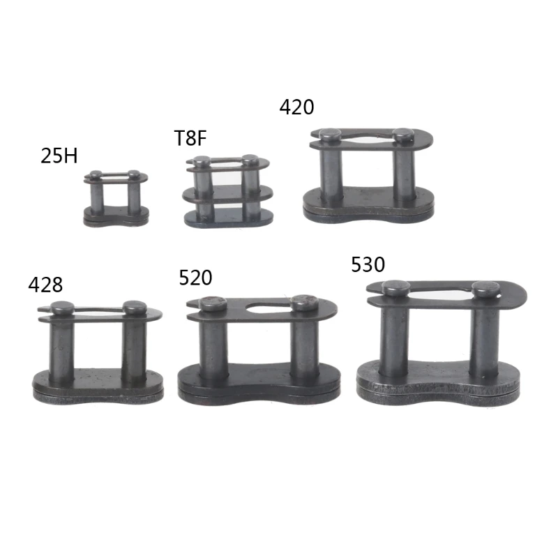 25H# T8F# 420# 428# 520# 530# Chain Link Connection Clips Joint for Dirt Pit ATV Quad Motorcycle Dropship