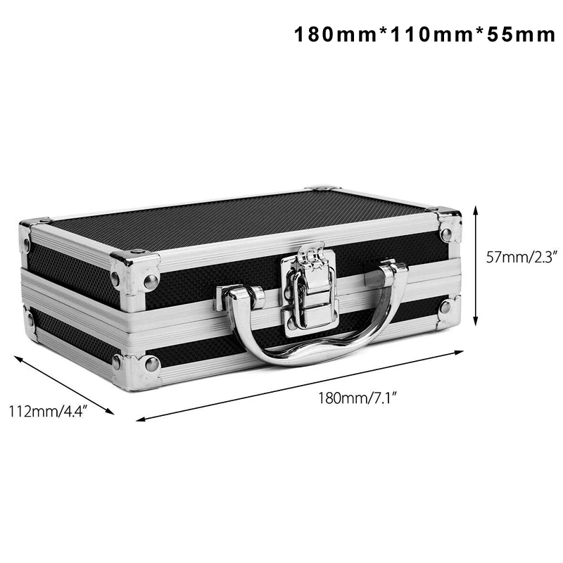 Aluminum Suitcase Portable New Toolbox Storage Bag Travel Anti-collision Strong Password Box Storage Containers