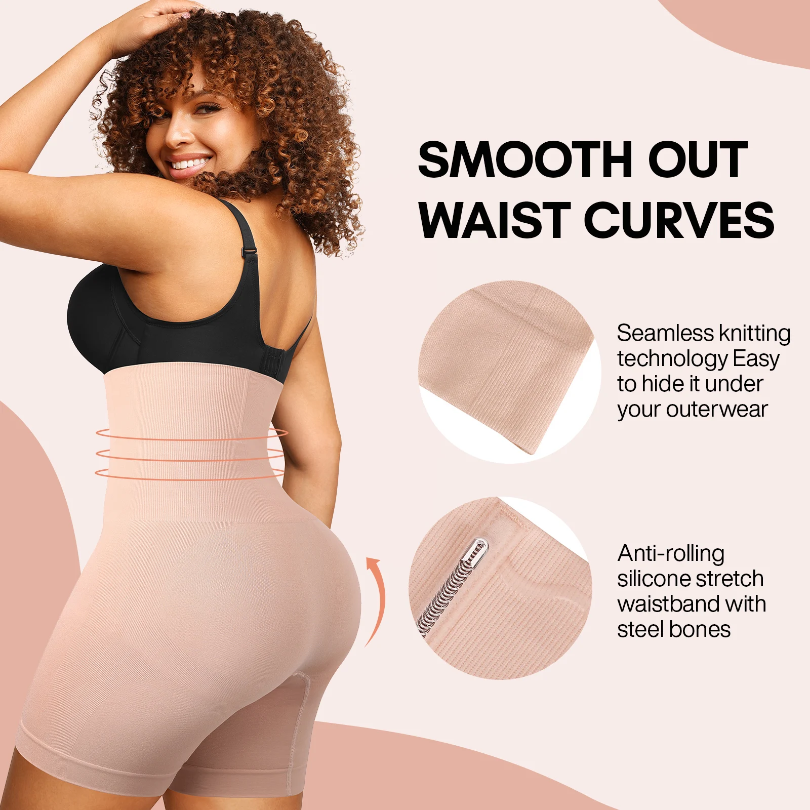 Colombia nas Taillen trainer Body Shape wear für Frauen Butt Lift Bauch Kontrolle High Compression Butt verbessern Korsett