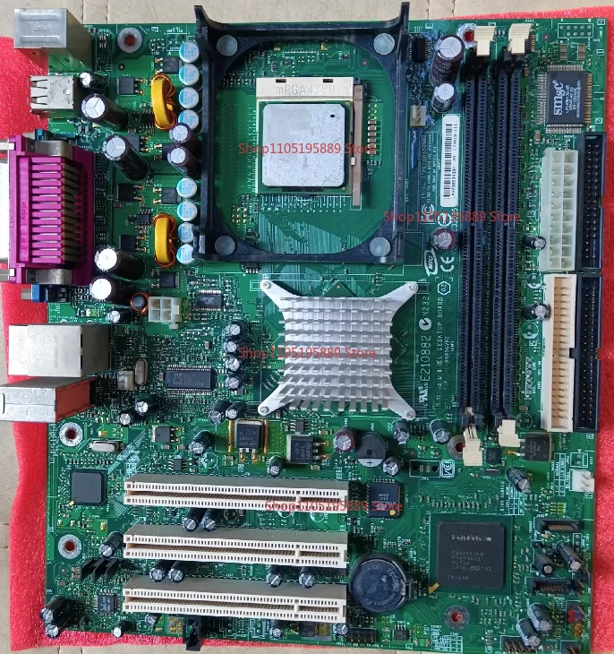

Материнская плата Intel 865G D865GVHZ с интегрированным звуком, дисплеем и сетевыми функциями, компактная