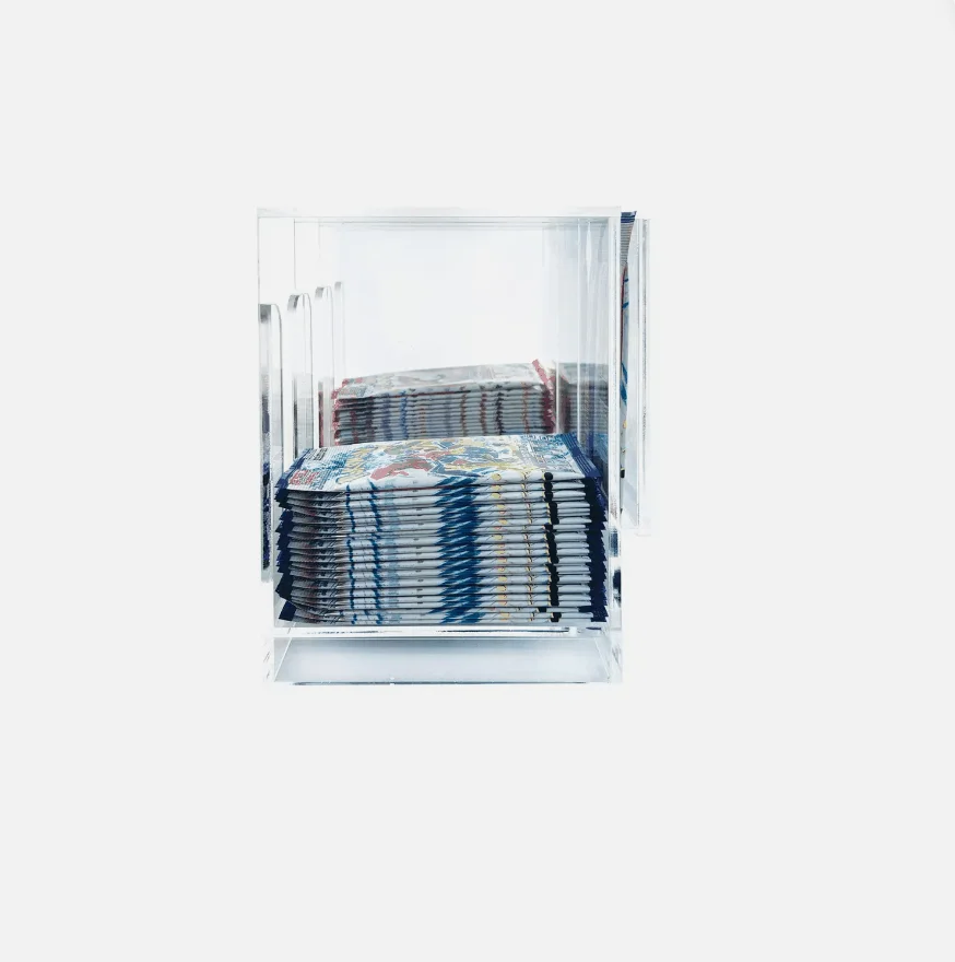 booster pack storage box Amazon.com: EVORETRO Booster Box Case for Pokemon Large Booster Boxes  (Current) - [5 Pack] - Clear PET Plastic Protective Case