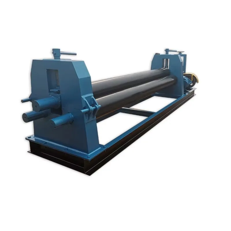 عالية الجودة 4 مللي متر 6 مللي متر سميكة الميكانيكية شبه التلقائي 3-لفة الانحناء آلة دليل لوحة الانحناء المتداول آلة #3