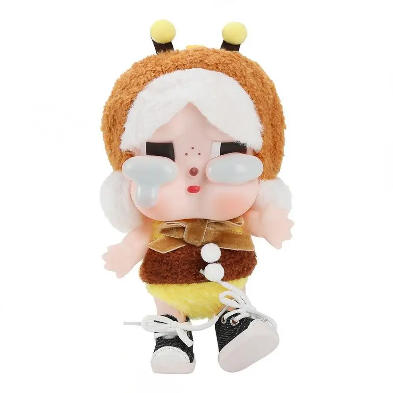 

Kawai 8 Inch Baby Dolls Fashion Animal Clothes Doll Shoes Kids Toys Pendant Key Chain Birthday Christmas Gifts For Child Adult