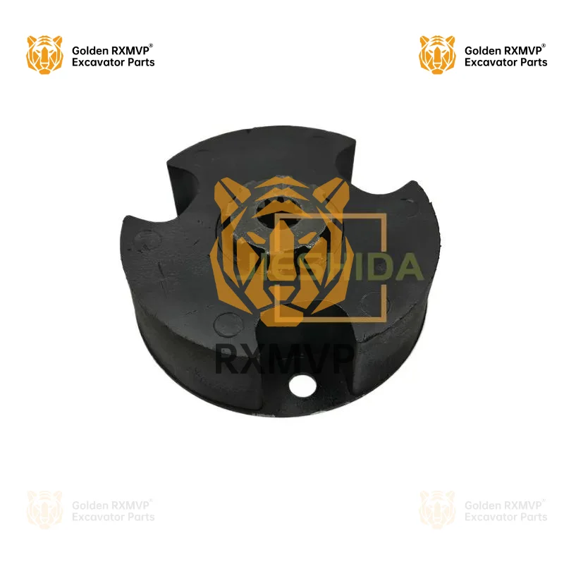 For Yuchai YC13/15/18/20-6-8 Coupling Hydraulic Pump Connection Plate Connection Rubber Assembly Excavator Accessories1