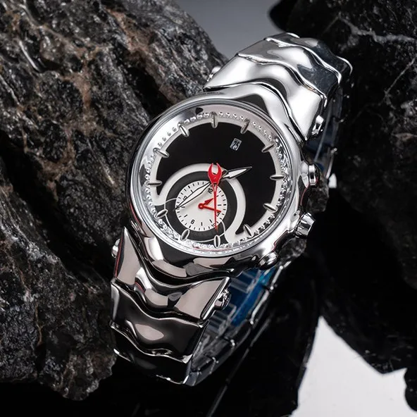 Medieval Y2k Millennial Special-shaped Original Wind Judge Non-mechanical Retro Men's Watch Fashion