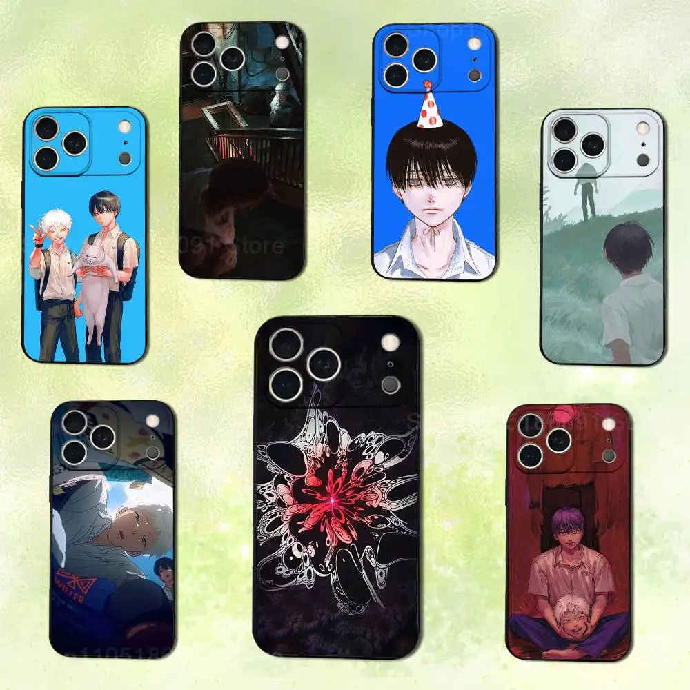 Comic H-Hikaru D-Died Phone Case For iPhone 14,13,17,12,11,16,15,Plus,Pro Max,XS,X,XR,SE,Mini,Soft Silicone Black Cover