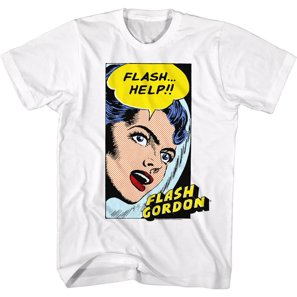 Flash Gordon Classic 80's Movie Dale Arden Help Men's T Shirt