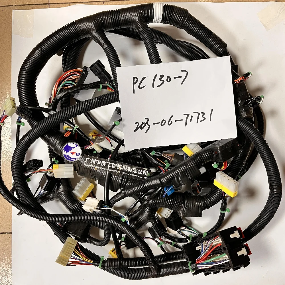 

Factory Price 203-06-71731 203-06-71730 Excavator Cabin Wiring Harness Komatsu PC130-7